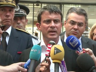 A Aix, Manuel Valls met l'accent sur la sécurité