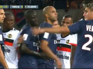 1 Parte PSG - Lorient (1 Jornada de la Ligue 1 2012-2013)