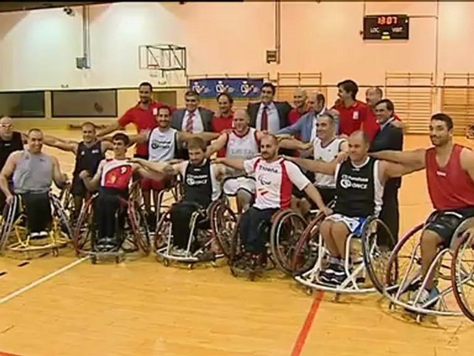 La selección española de baloncesto en silla de ruedas aspira "a lo máximo" en Londres