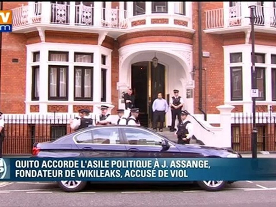L'Equateur accorde l'asile politique à Julian Assange