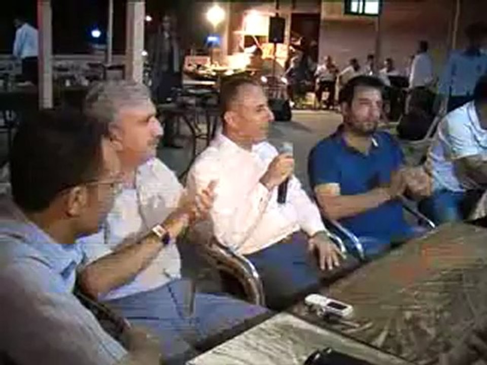 SİVEREK KAYMAKAMI MAHMUT HERSANLIOĞLU VEDA YEMEĞİ