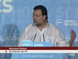 Rajoy compara el nuevo modelo de financiación autonómica  con una subasta