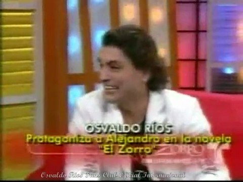 Osvaldo Rios en el programa No te duermas