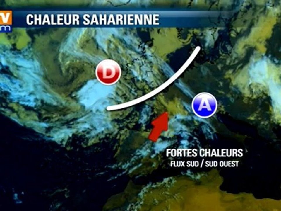 Canicule : la vague de chaleur arrive du Sahara