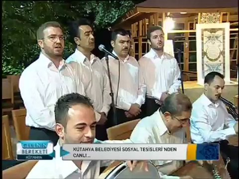 4 Müftülük ilahi korosu KÜTAHYA Gecenin bereketi 2012 STV
