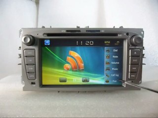 Скачать видео: Ford mondeo dvd player gps navigation TV bluetooth Touch Screen