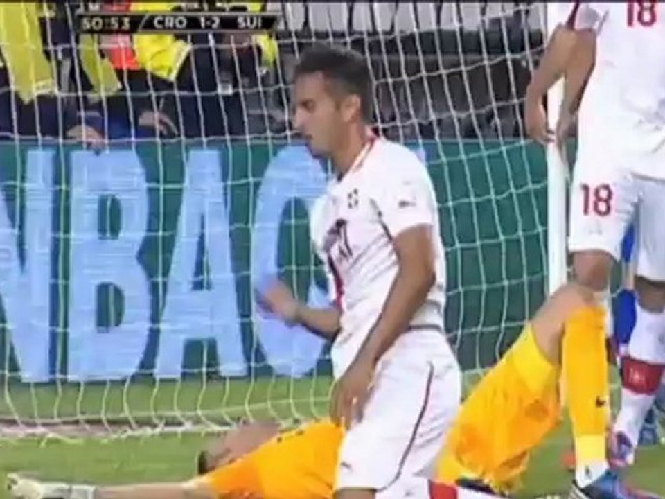 Die Schweiz schlägt Kroatien