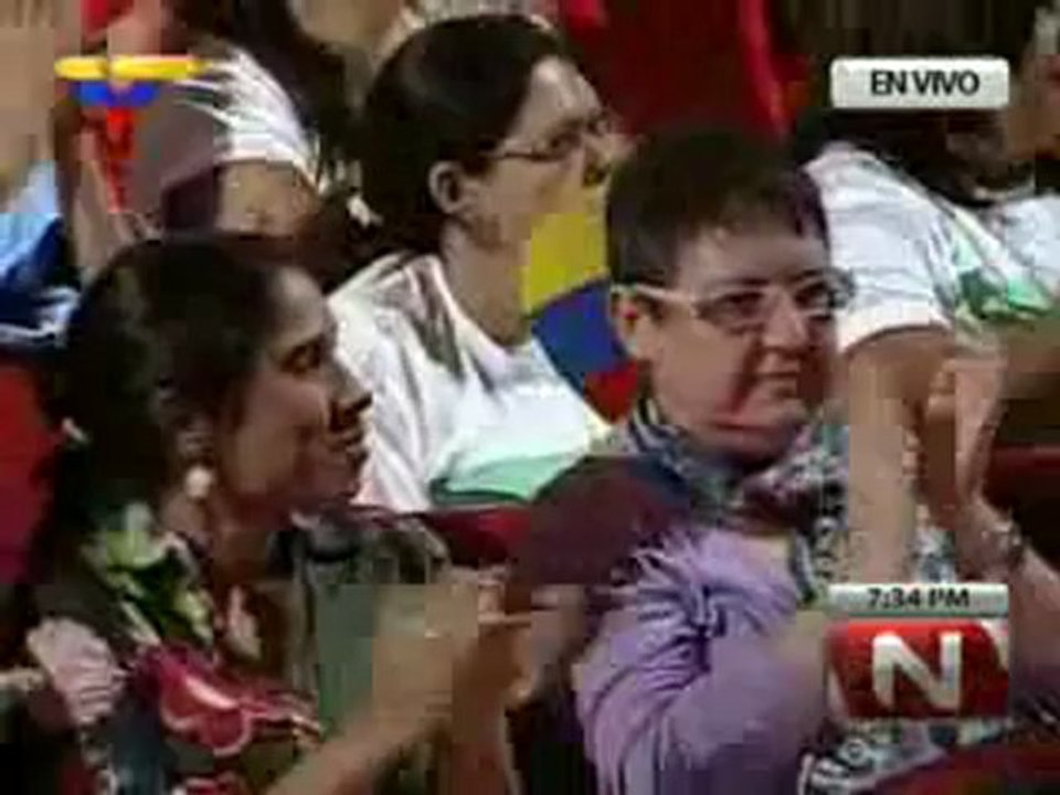 (VÍDEO) Palabras Candidato Hugo Chávez (2/6) en el Teatro Municipal 15.08.2012