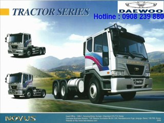 Đầu kéo daewoo 3 chân máy 420