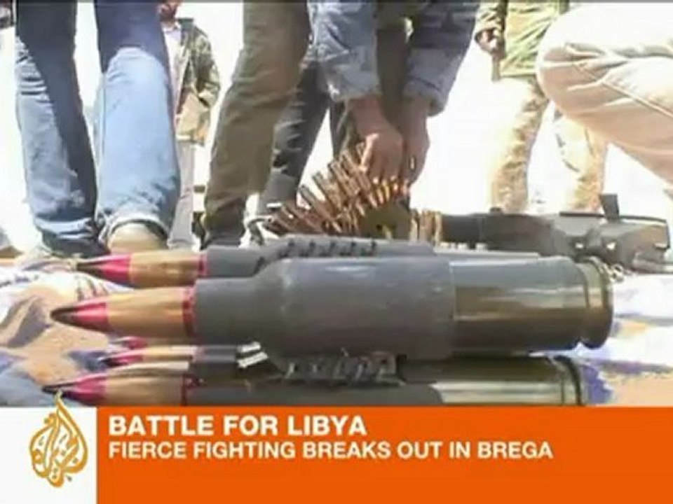 Fierce fighting erupts in Brega