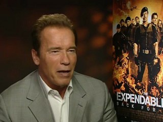 Arnold Schwarzenegger says Expendables dependable