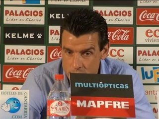 Unzué: No me voy de Santander ni por dinero ni por ser un tipo que no negocia