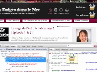Tuto N°9: Mettez des images sur vos menus !