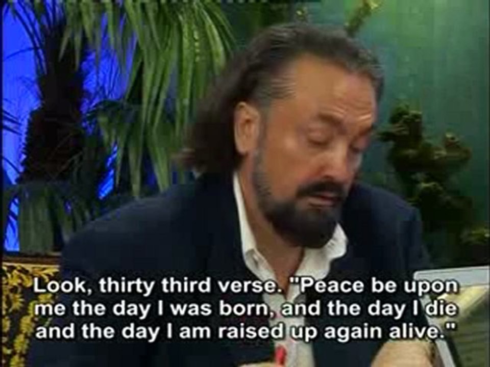 The Prophet Jesus (a.s.) is mentioned in the 33rd verse of Surah Maryam. The Prophet Jesus (a.s.) has been taken to the Sight of Allah at the age of 33.