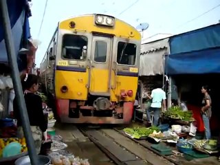 Amazing Thailand  Railway Market