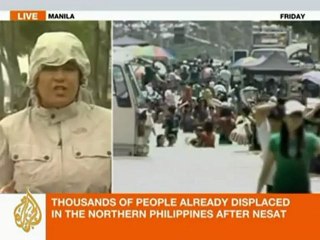 Margo Ortigas on the latest on Typhoon Nalgae