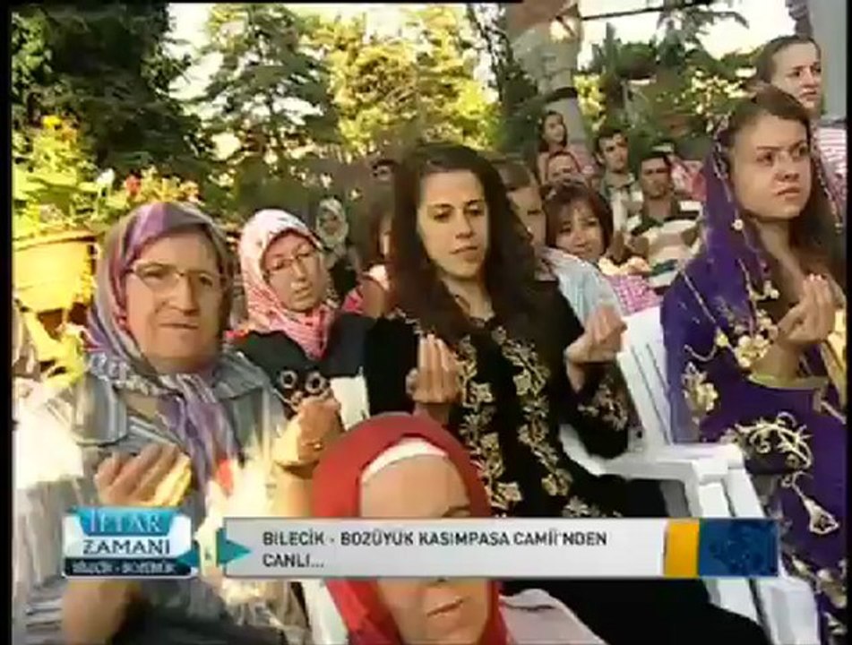 6 İftar duası BİLECİK İftar zamanı 2012 STV