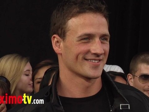 Olympic Gold Medalist Ryan Lochte THE EXPENDABLES 2 LA Premiere