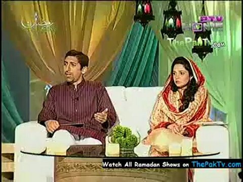 Ramzan Pakistan By PTV Home (Aftar) - 16th August 2012 - Part 2/2