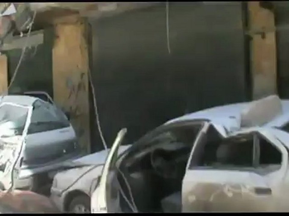 فري برس  حلب صلاح الدين  آثار القصف والدمار في الحي   16 8 2012 ج4