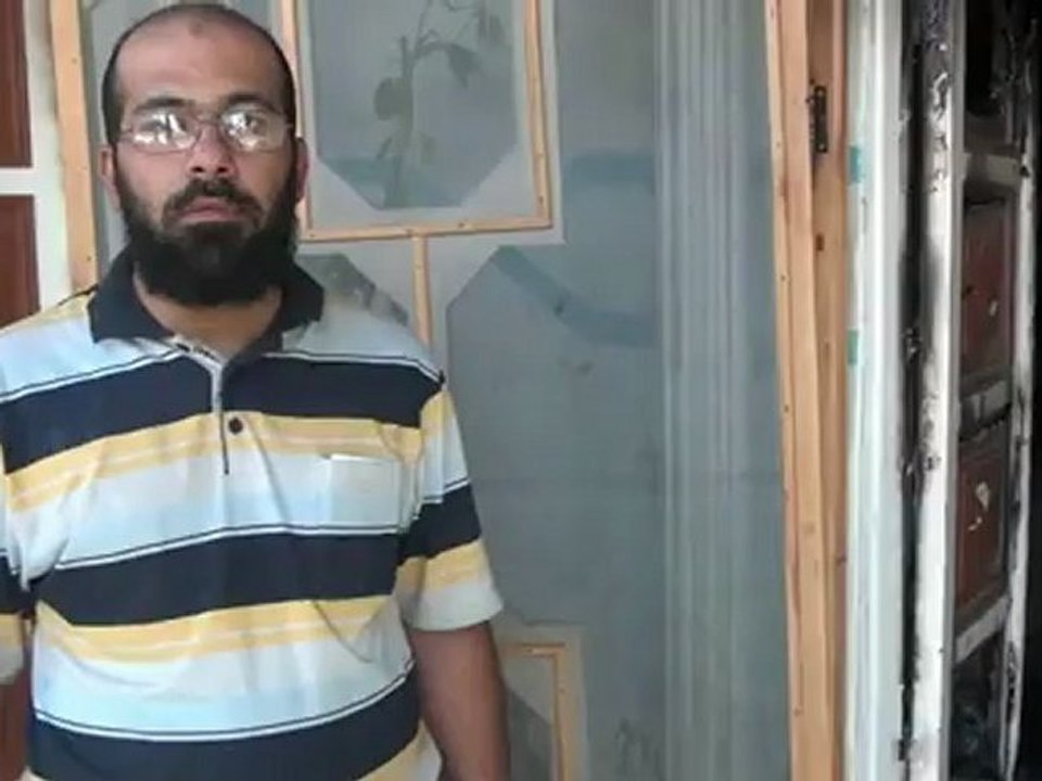 فري برس  درعا طفس المنكوبة  حملة مغولية من قبل عصابات الأسد16_8_2012