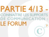 Le forum - Connaître les supports de communication internet (4/13)