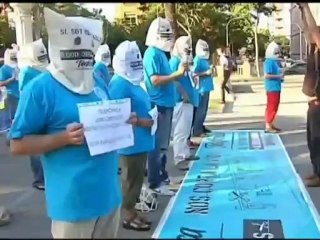 Trabajadores de Telefónica se quejan de los despidos