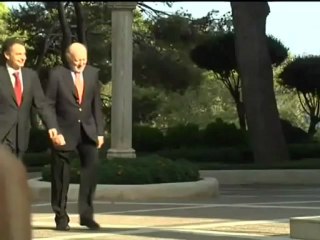 Zapatero visita al Rey en el palacio de Marivent
