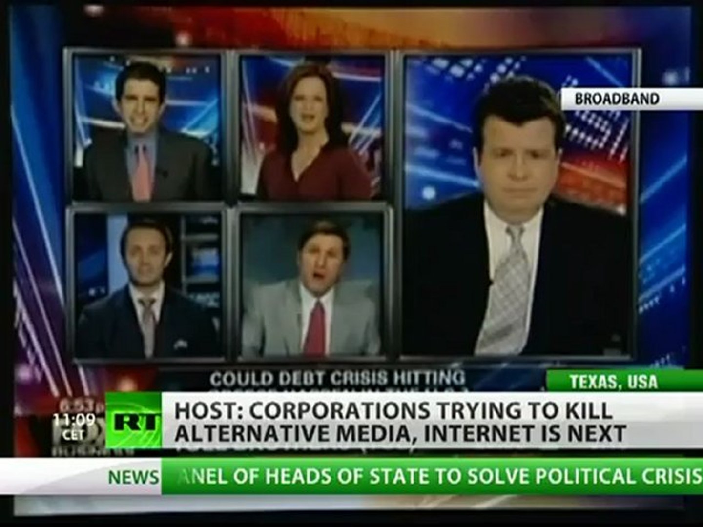 Manipulated TV: 'Good news - bad business'