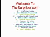 Send Gifts to India, Send Flowers to India - TheSurpriser Gifts