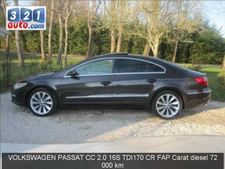 Occasion VOLKSWAGEN PASSAT CC SALLES