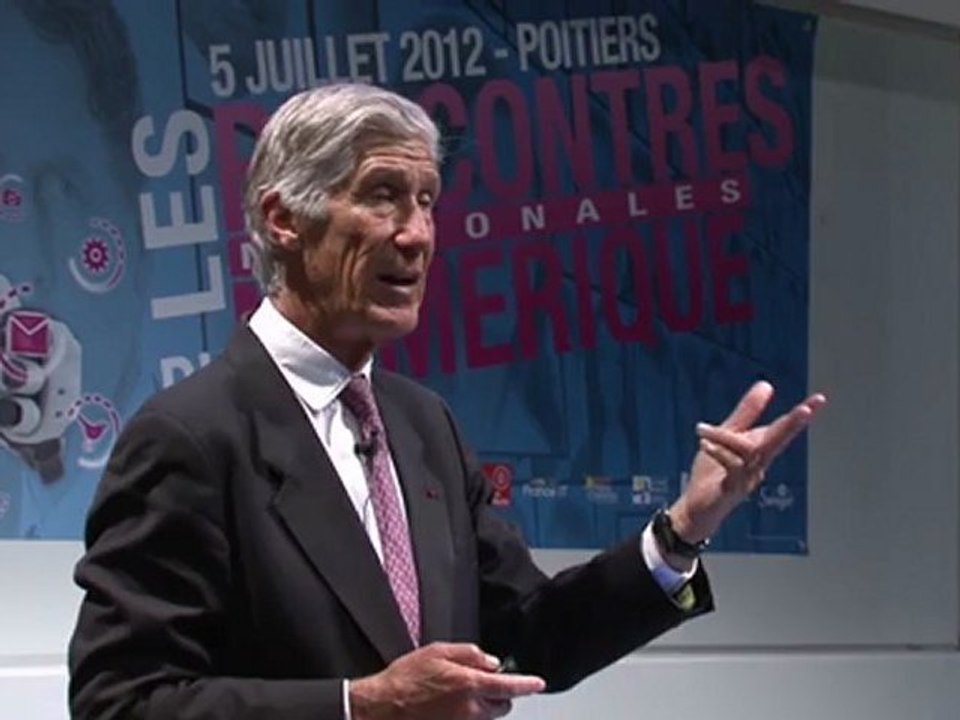 Keynote - Joël De Rosnay - Rencontres Nationales du Numérique 2012