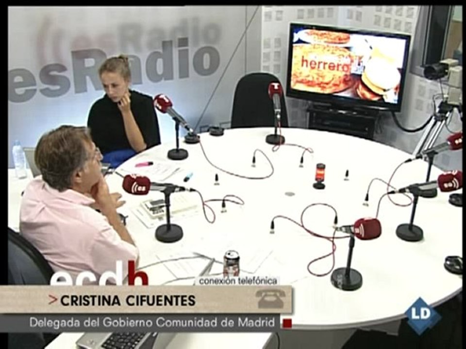 En casa de Herrero: Entrevista a Cristina Cifuentes- 20/07/12