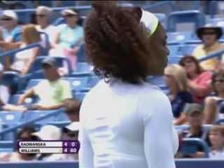 Serena Williams spazza via la piccola Radwanska - Cincinnati