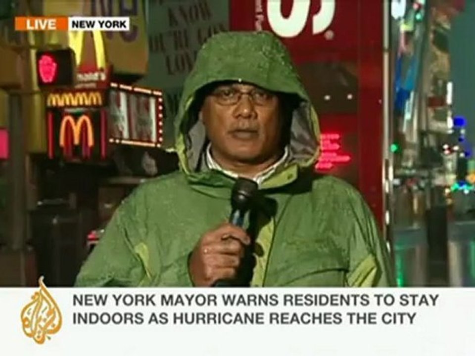 Anand Naidoo updates the latest from hurricane...