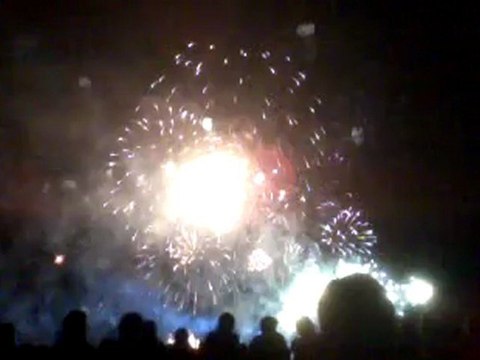 Feu d'artifice du 15 août 2012 à Royan