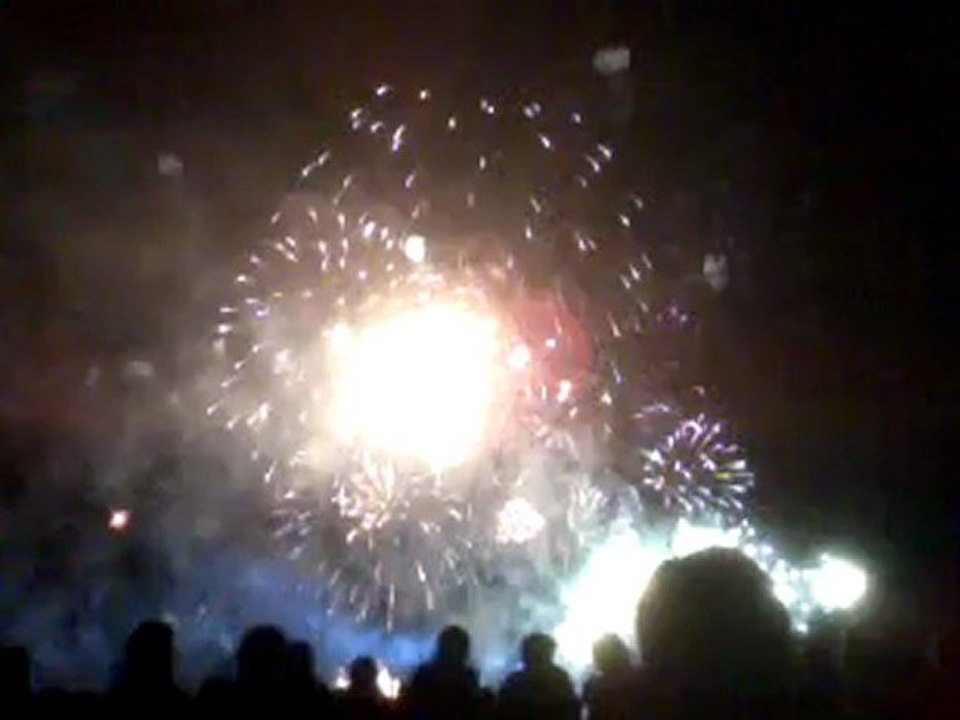 Feu d'artifice du 15 août 2012 à Royan