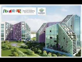 Futuristic Flats in Hadapsar now at Amanora Park Town