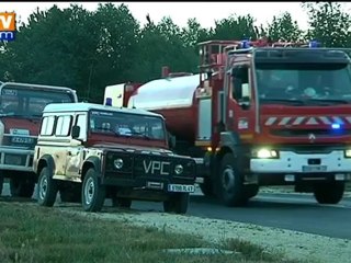 Gironde: l'incendie près de Lacanau contenu pour l'instant