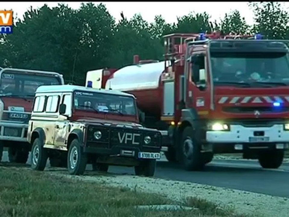 Gironde: l'incendie près de Lacanau contenu pour l'instant