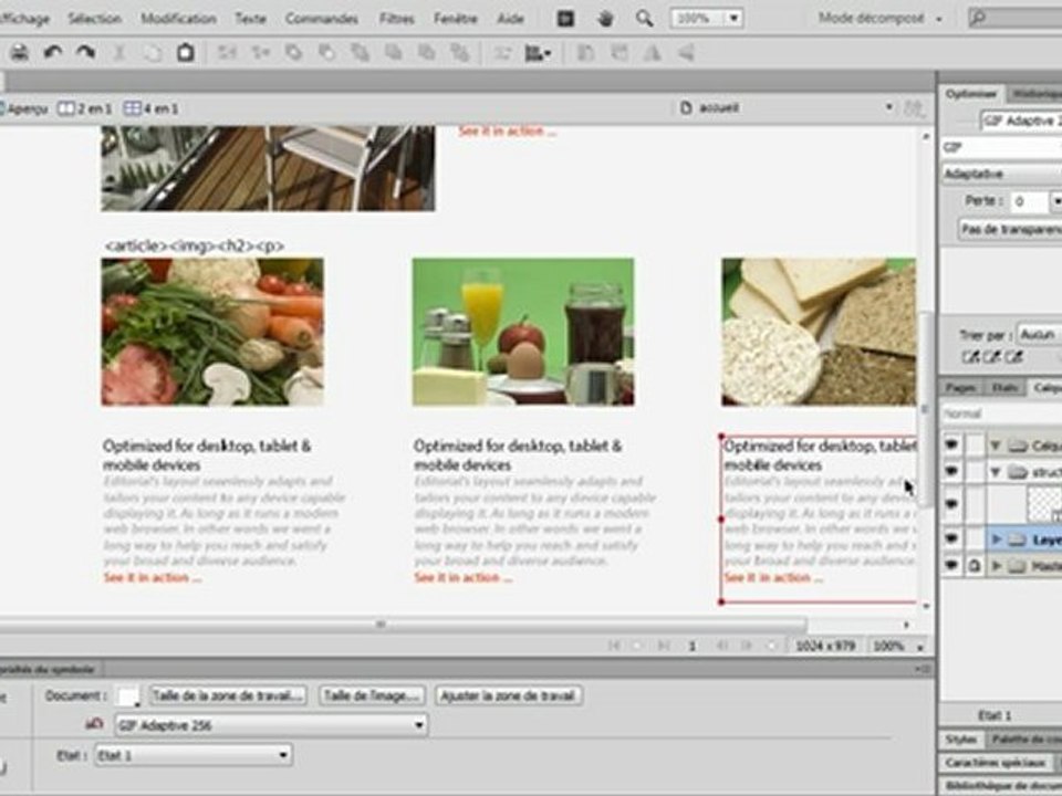 Adobe Dreamweaver CS6 : Organisation des pages