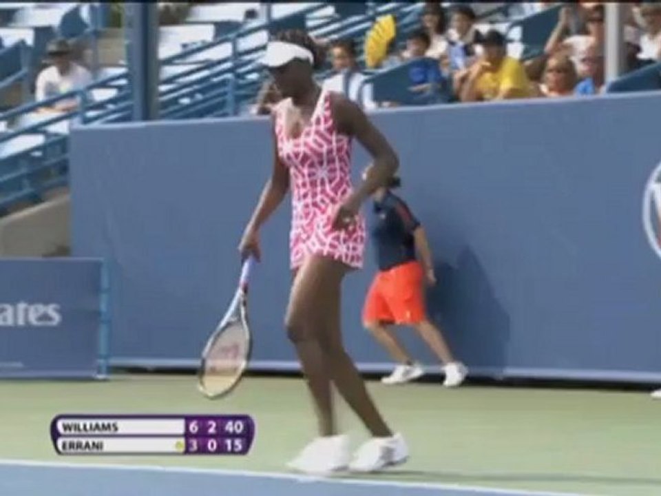 Cincinnati: V. Williams macht kurzen Prozess mit Errani