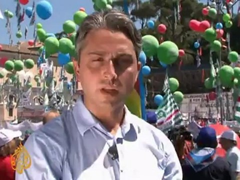 Italians vent anger at austerity measures