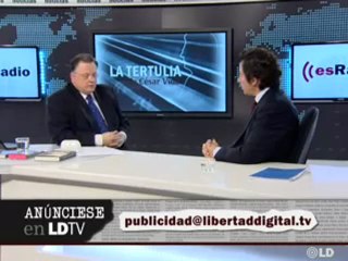 Download Video: César Vidal entrevista a Carlos Floriano, secretario de Comunicación del PP - 06/04/10