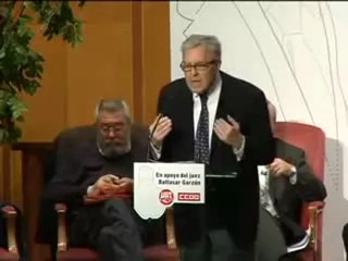 Discurso completo de Carlos Jiménez Villarejo en defensa del juez Garzón