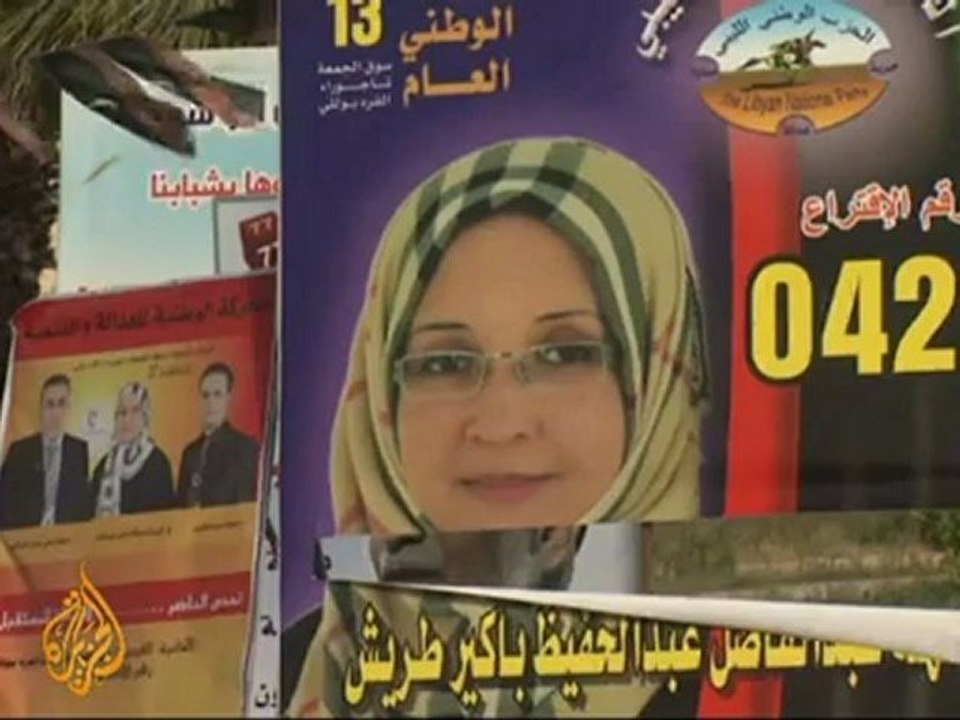 Libyan polling stations prepare for historic day