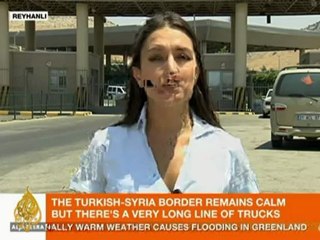 Isil Sariyuce on the Syria border developments