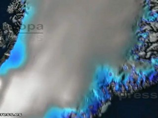 El deshielo en Groenlandia bate récords en agosto