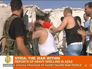 Syria: Reports of heavy shelling in Azaz