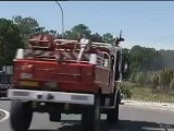 Incendie en Gironde : 450 hectares de forêt déjà partis en fumée